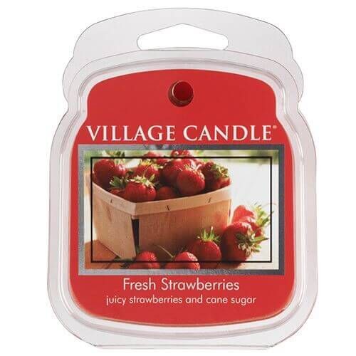 106101398 Village Candle Fresh Strawberries 62g