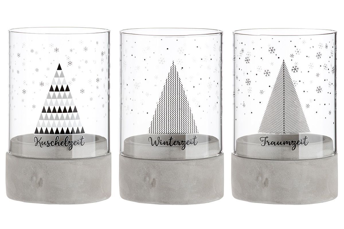 26747_1 Zement Windlicht Traumzeit 13,5cm