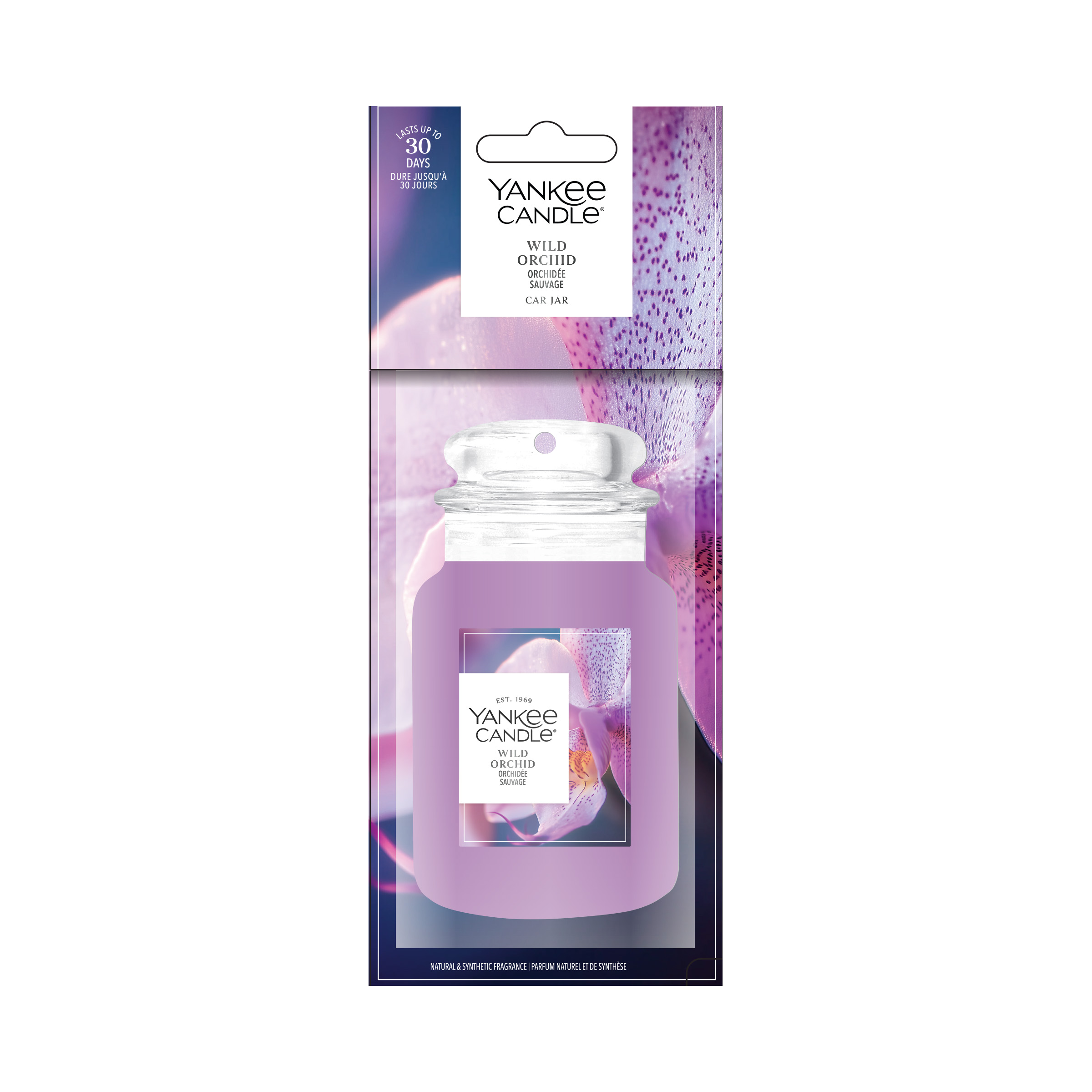 Wild Orchid Car Jar Single Wild Orchid Car Jar Single