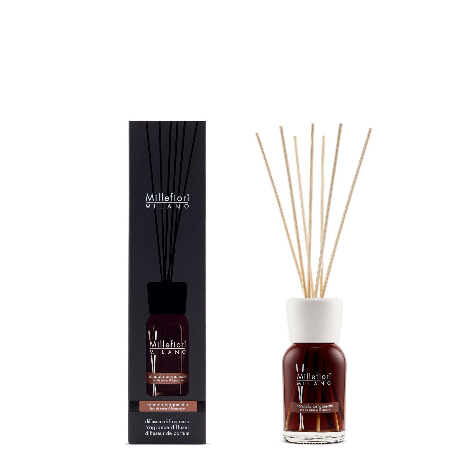 7MDSB7daBt6ODXB4RE Sandalo Bergamotto - Milano Reed Diffuser 100ml