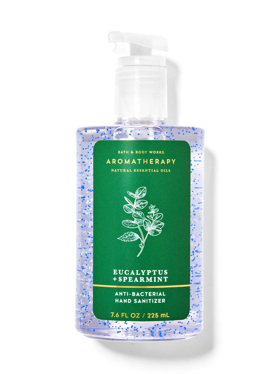 026190169-667554020399 Hand-Desinfektionsgel Spender - Stress Relief - Eucalyptus & Spearmint - 225ml