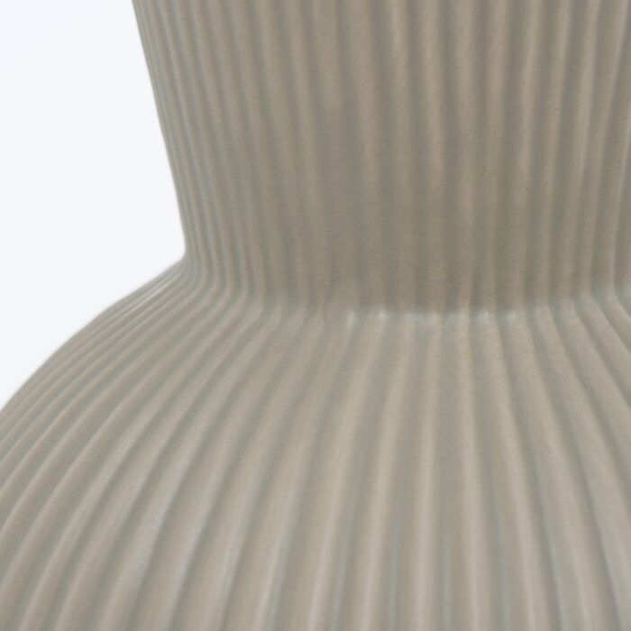 Detailbild-T3JfrT-m-large Vase Fezya 21cm Keramik beige