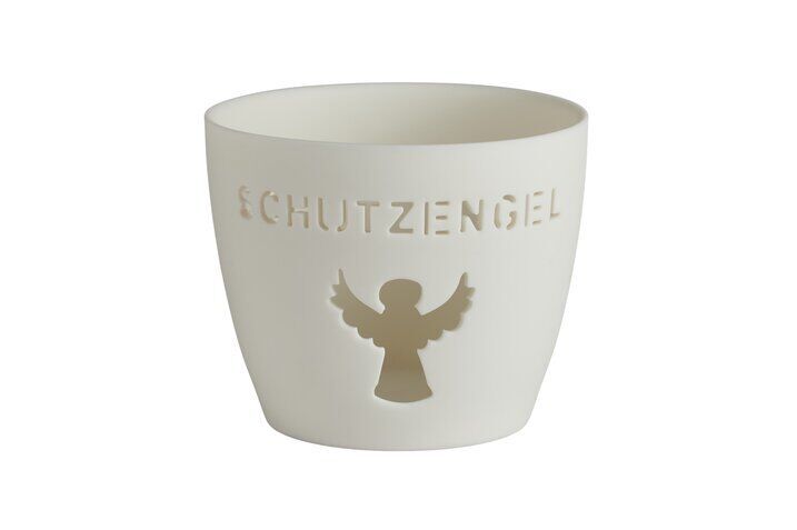 1125101001_1920x1920 Agra Windlicht Porzellan weiß Schutzengel