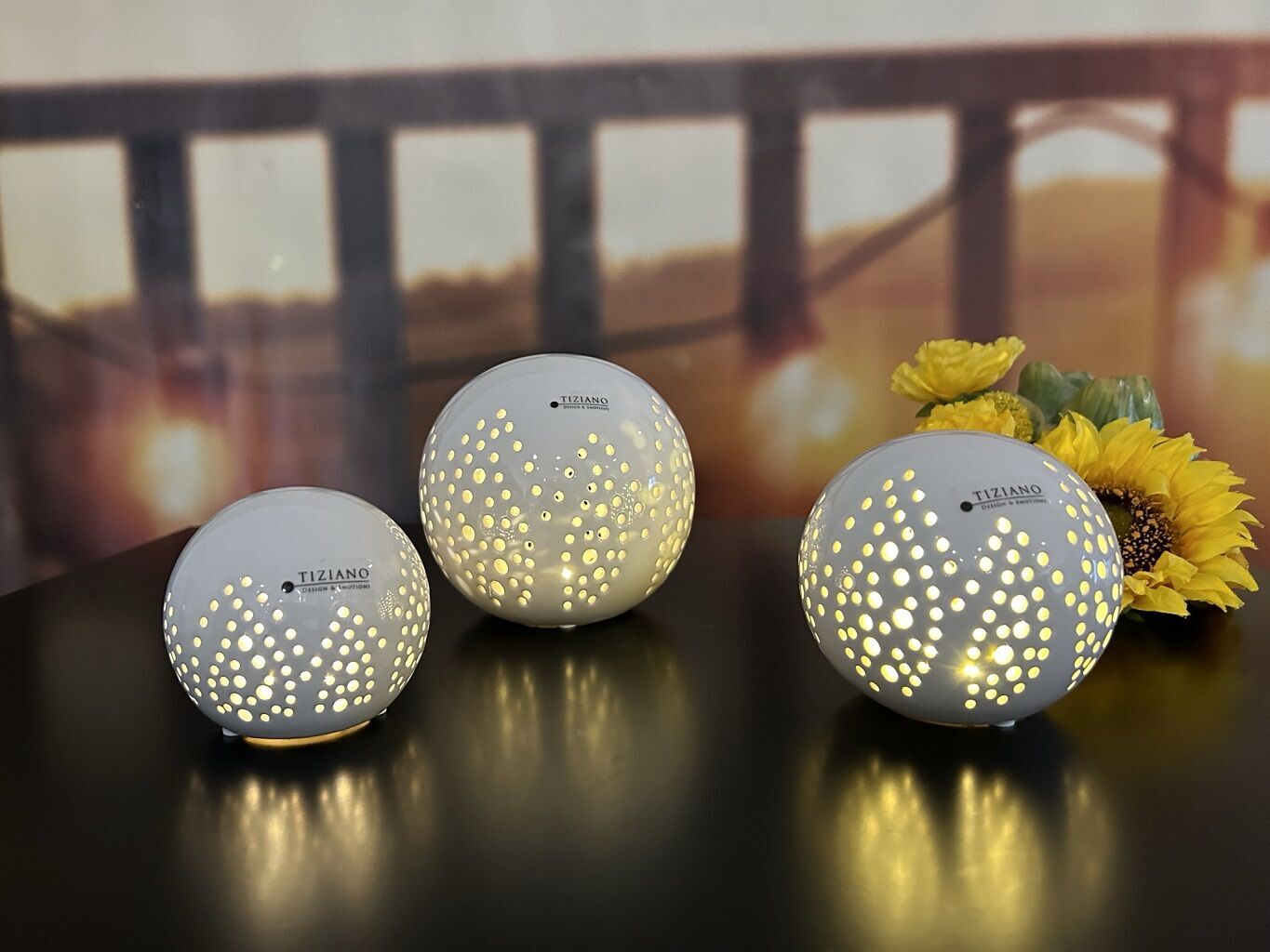 Lichtkugel Sedano 18cm LED cremeweiß Lichtkugel Sedano 18cm LED cremeweiß