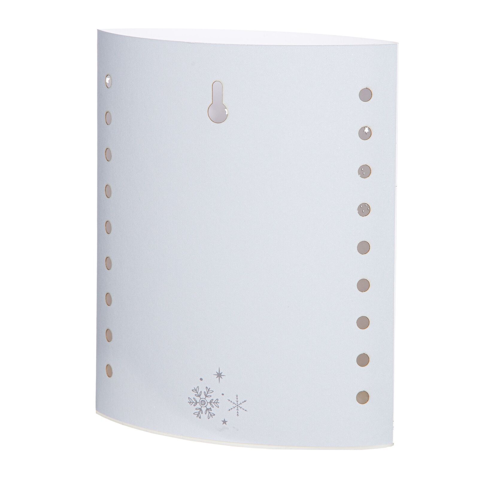 Dekoleuchte Winterhirsch LED Papier creme Postfach, Seite, Text, Papier