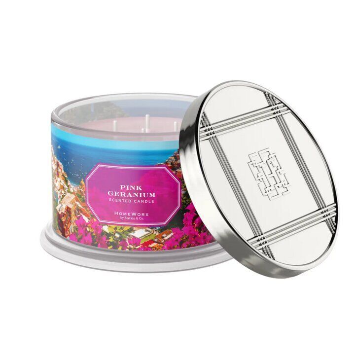 pinkgeraniumHW Amalfi Pink Geranium 510g (4-Docht)