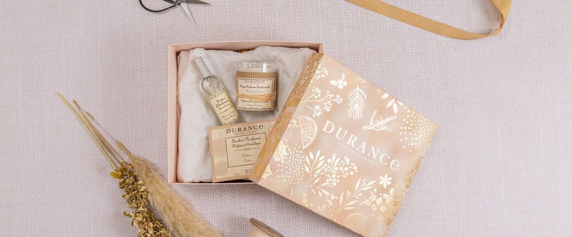 Durance Geschenksets – Duftkerzen, Raumduft & Pflegeprodukte als Weihnachtsgeschenk