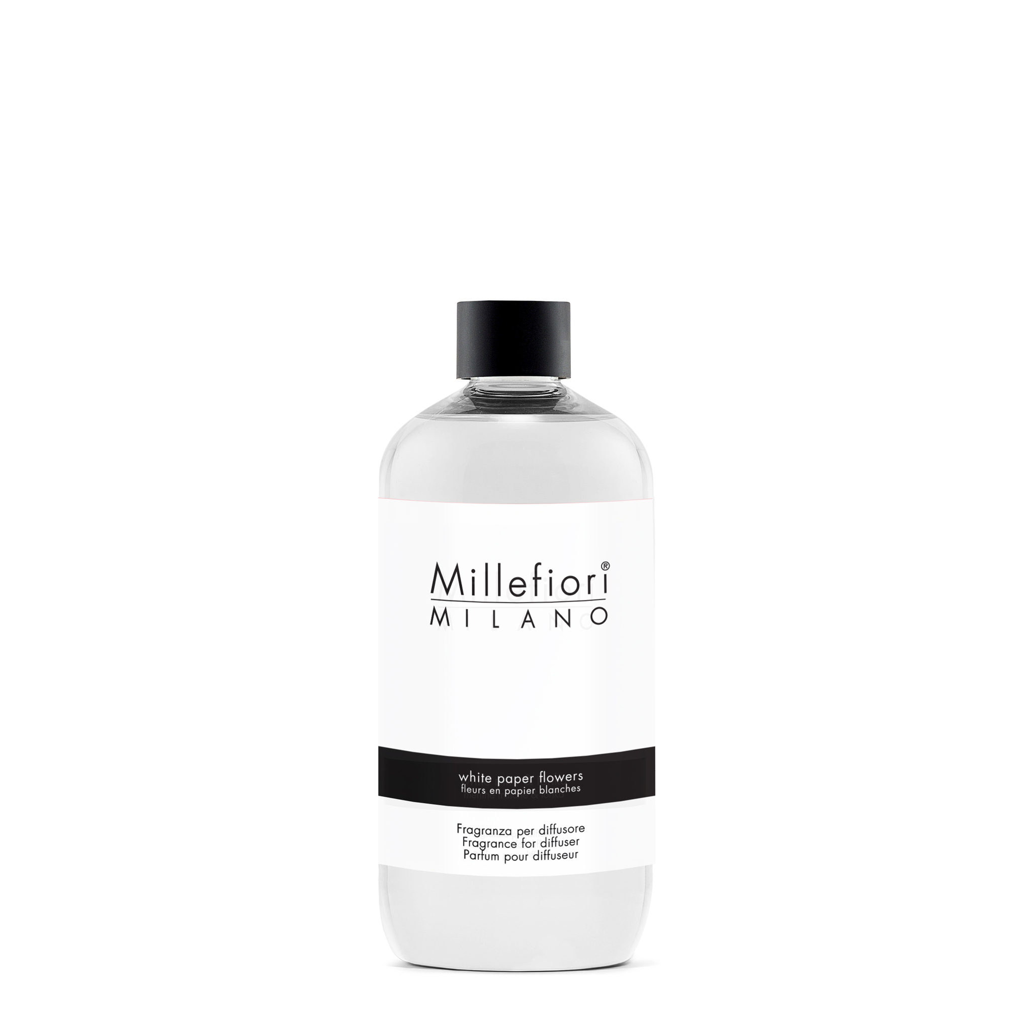 White Paper Flowers - Nachfüller für Millefiori Reed Diffuser 500ml