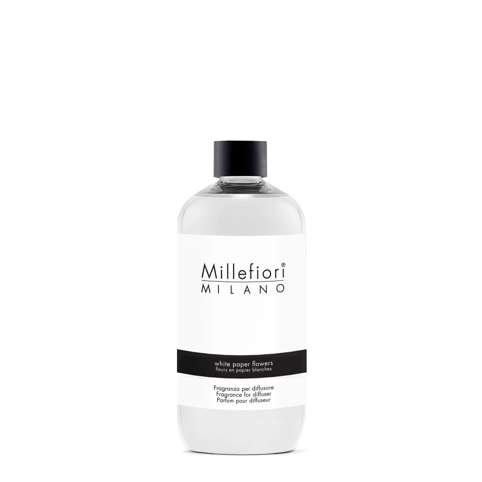 7REWF_Millefiori-Milano_Fragrance-for-diffuser-500ml_White-Paper-Flowers White Paper Flowers - Nachfüller für Millefiori Reed Diffuser 500ml