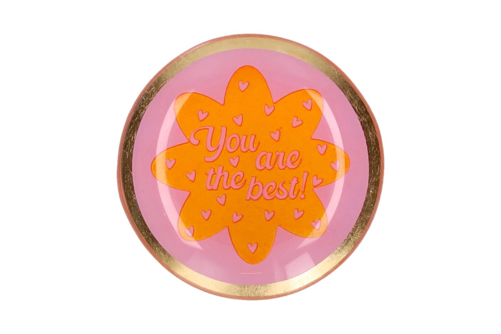 Love Plates Deko Teller S You Are The Best Abzeichen, Symbol, Essen, Süßigkeiten, Teller
