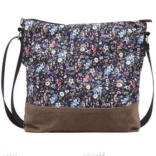 Umhängetasche 021 (Millefleur Blue)
