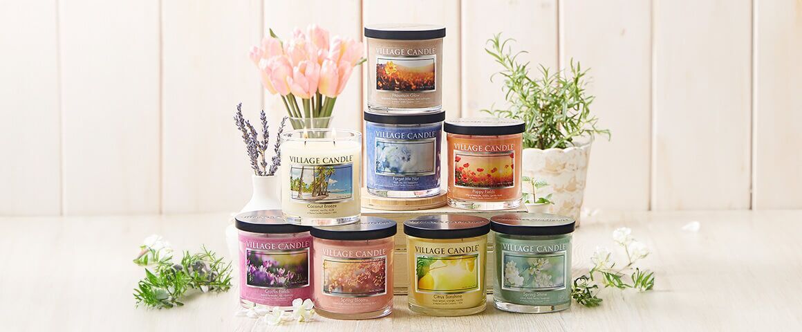 Village Candle, Duftkerze, kleiner Tumbler, 2-Docht