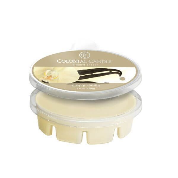 Colonial Candle Simply Vanilla Simmer Snaps 70g