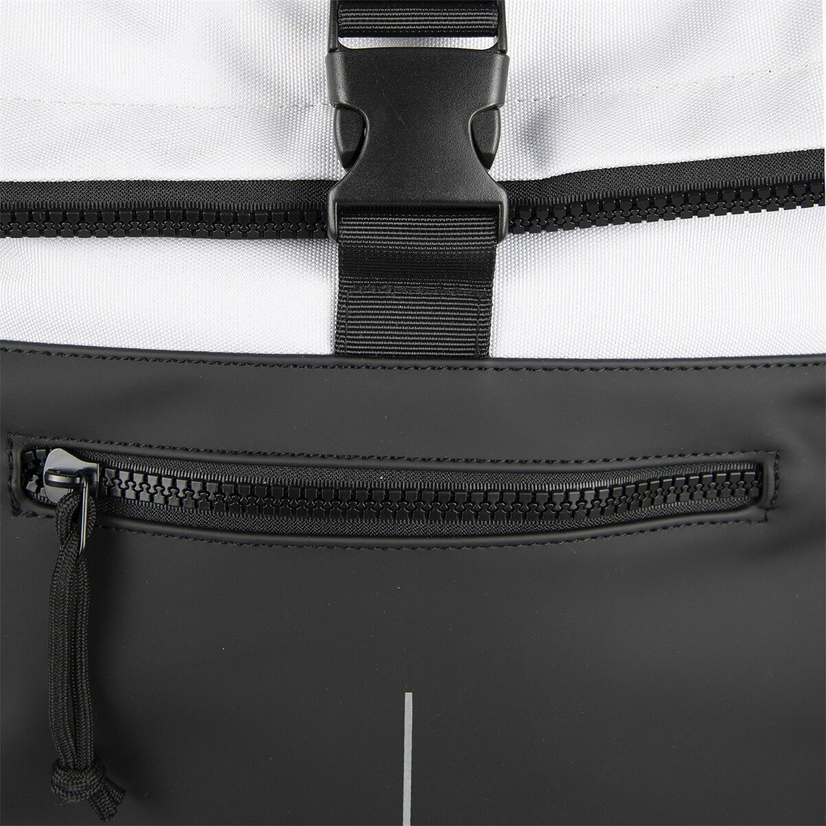 Backham - New York Rolltop Rucksack hellgrau