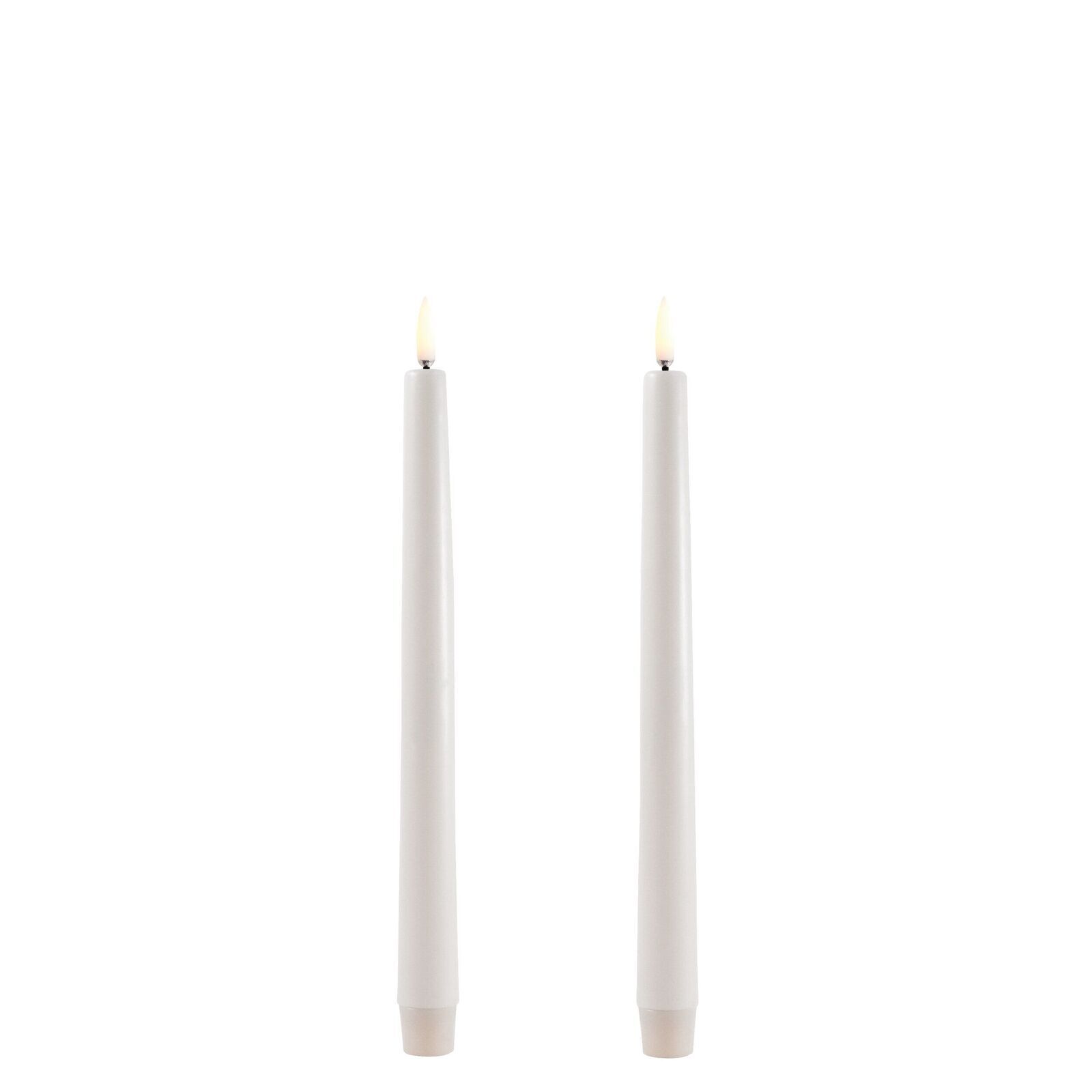 UL-TA-VA02325-2 Uyuni LED Tafelkerze 25cm Vanilla 2 Stück