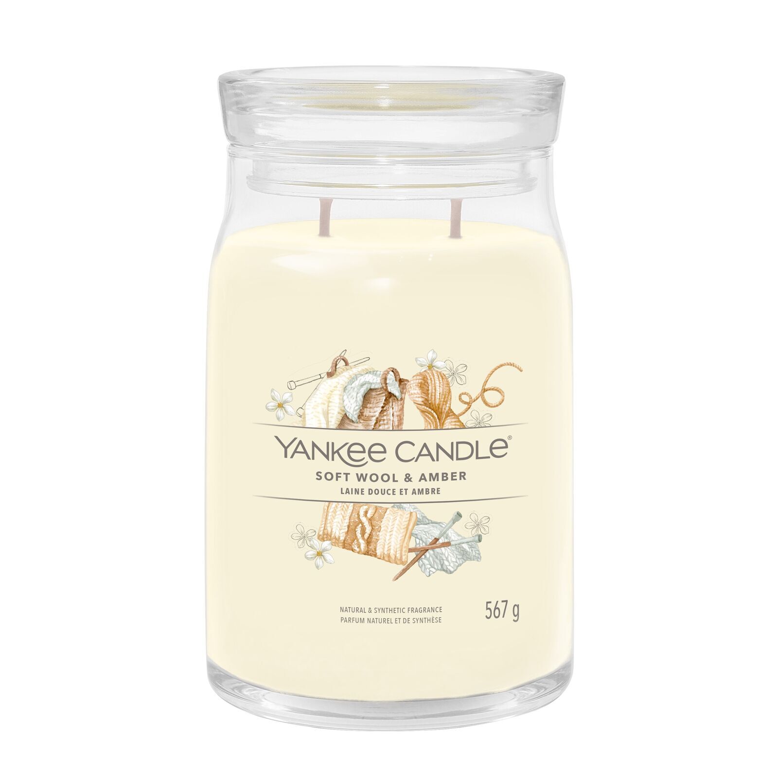 Soft-Wool-Amber_jar1 Soft Wool & Amber Signature Large Jar 567g 2-Docht