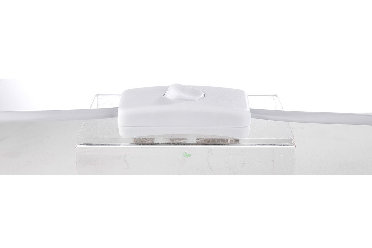 32189_3 Porzellanlampe Flowers weiß 28,5cm