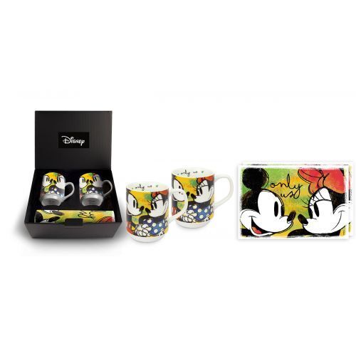 Disney Frühstücksset Only Us - Mickey & Minnie Pokal