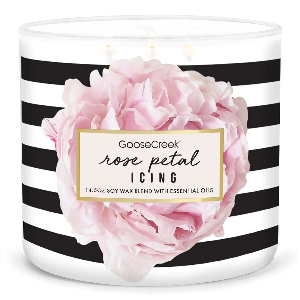 Rose Petal Icing 411g (3-Docht)