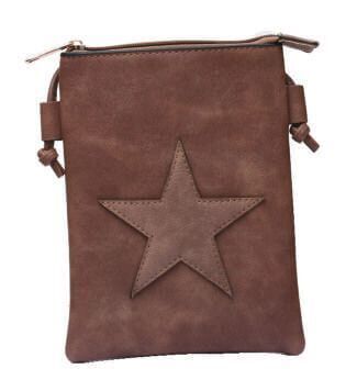 Veggieleder Crossbag 177-001 (Brown)