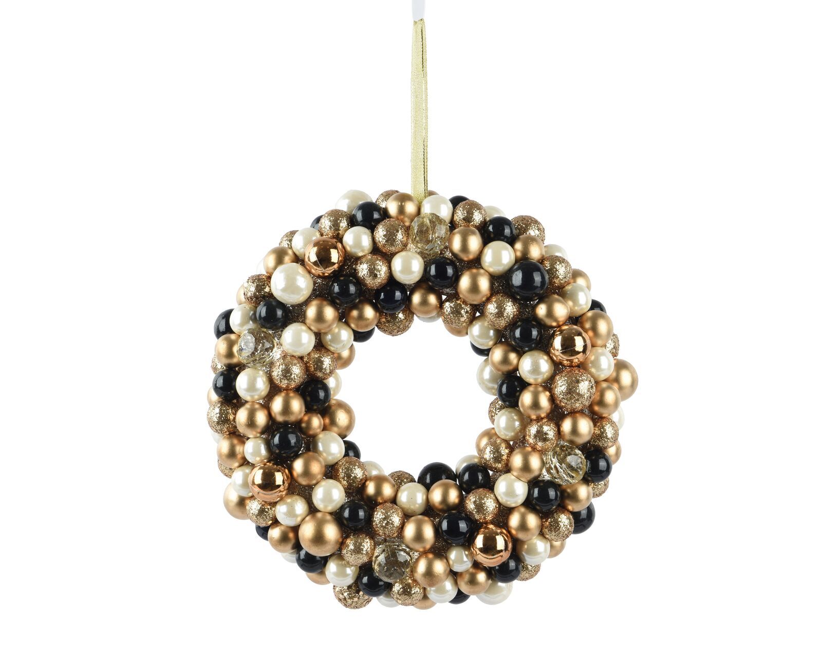 Deko Kranz Glittery 25cm Zubehor, Schmuck, Halskette, Ohrring