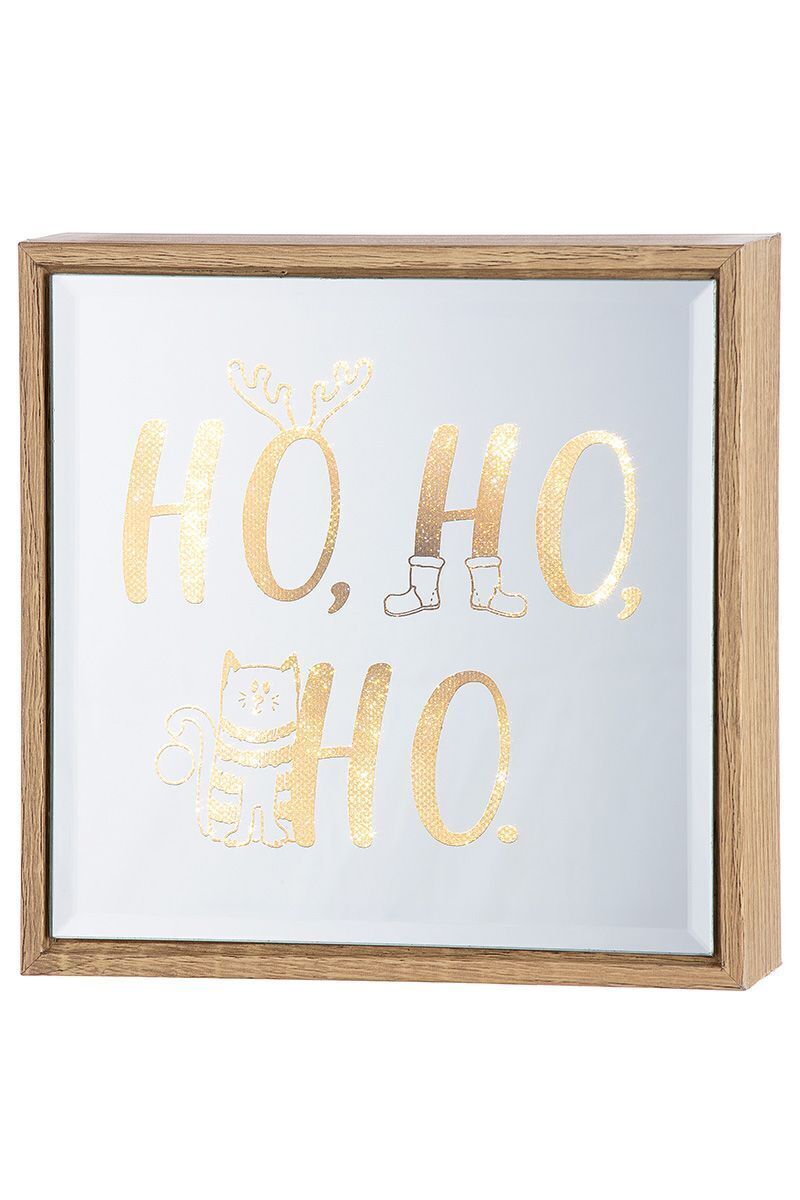 21620_1_1 LED Leuchte Spiegelbox Ho Ho Ho