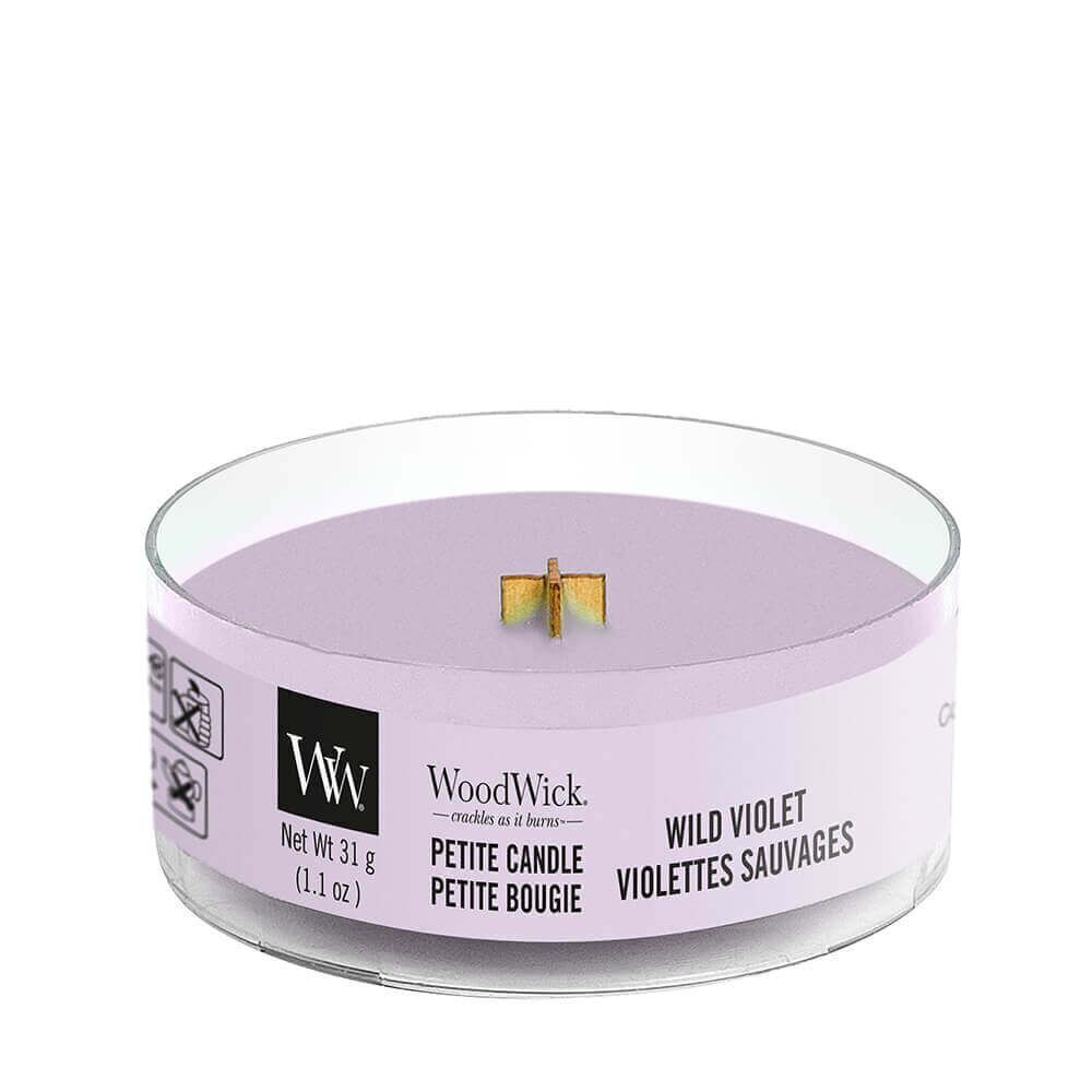 WW-Petite_Wild-Violet Wild Violet Petite Candle 31g von Woodwick