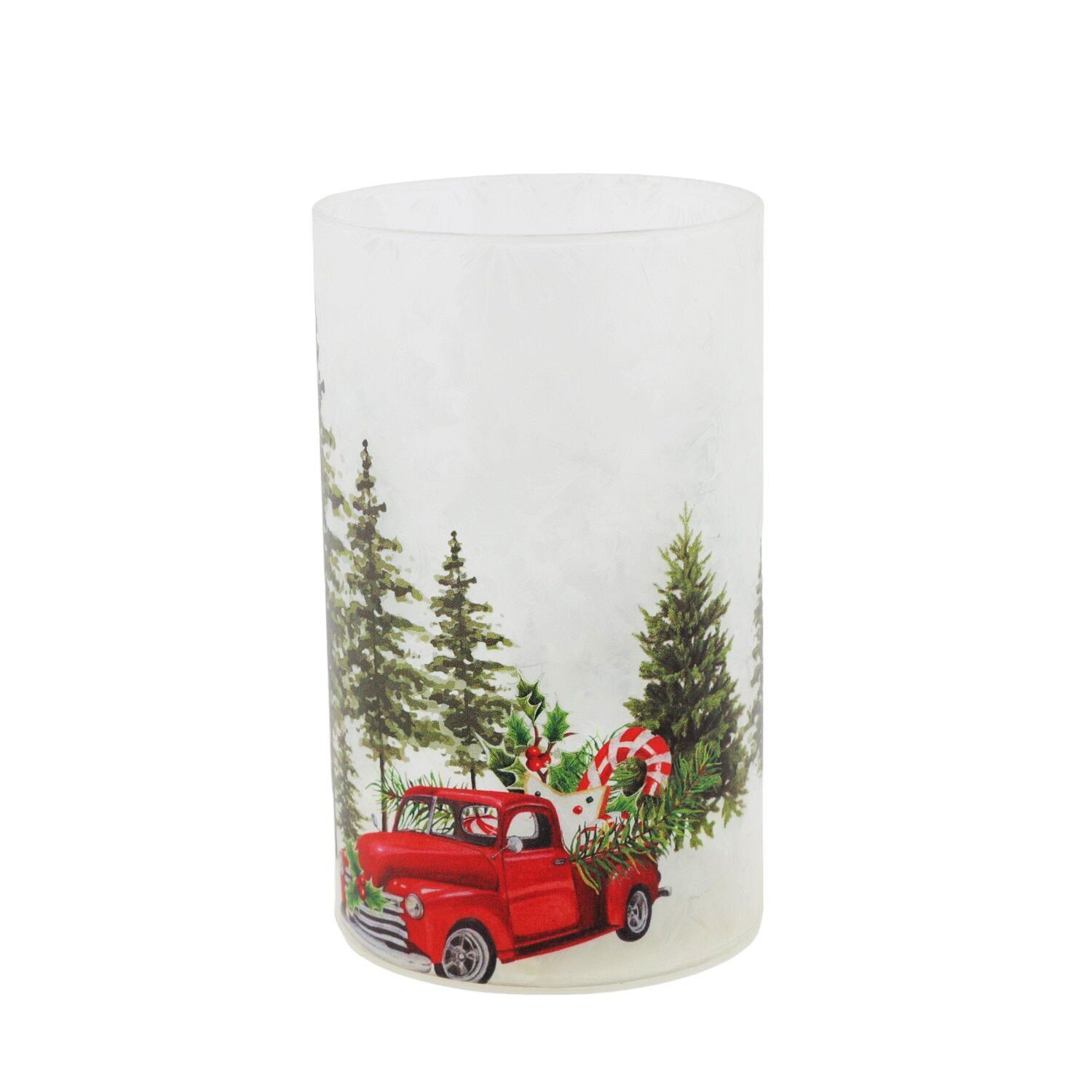 Windlicht Norda LED Pflanze, Baum, Maschine, Rad