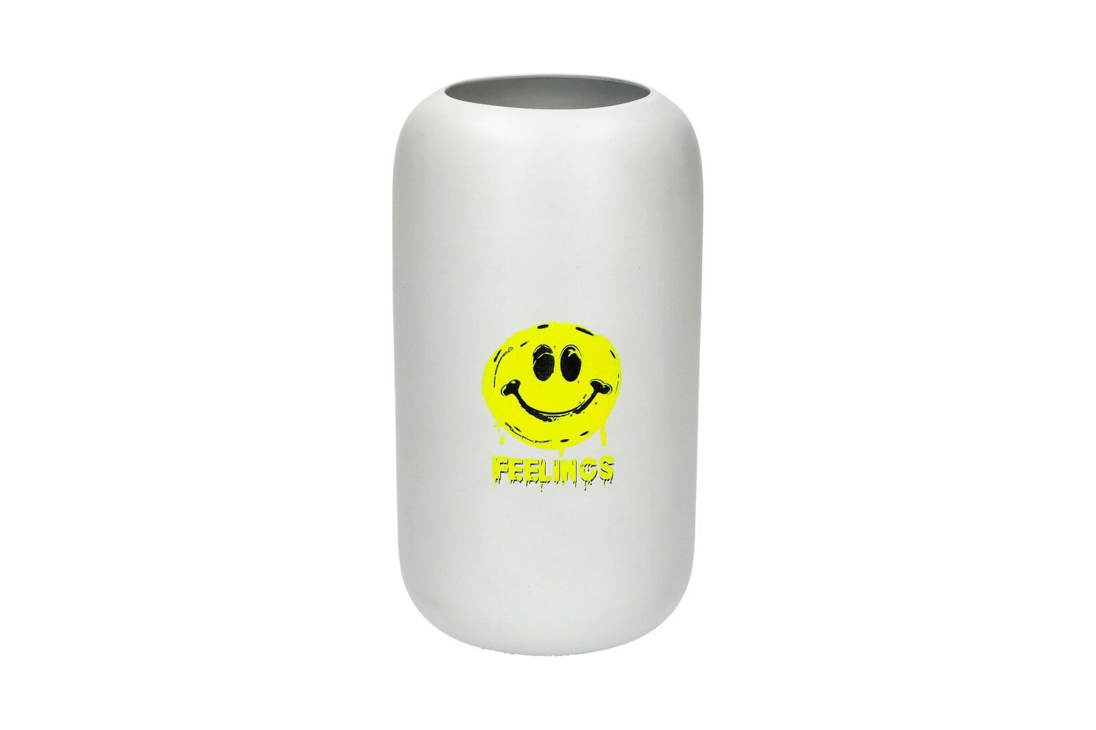 Vase Goa Feelings Metall 16cm Krug, Töpferei, Zylinder, Vase