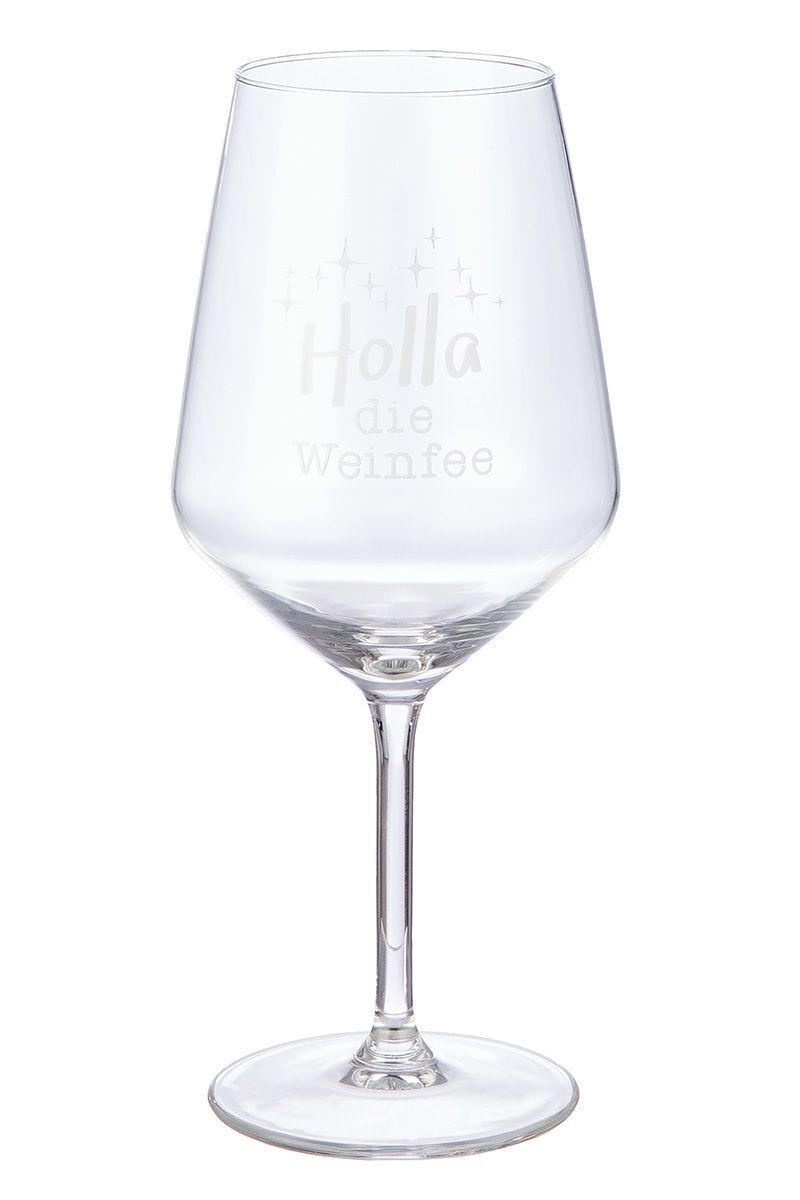 Weinglas "Holla die Weinfee" Weinglas "Holla die Weinfee"