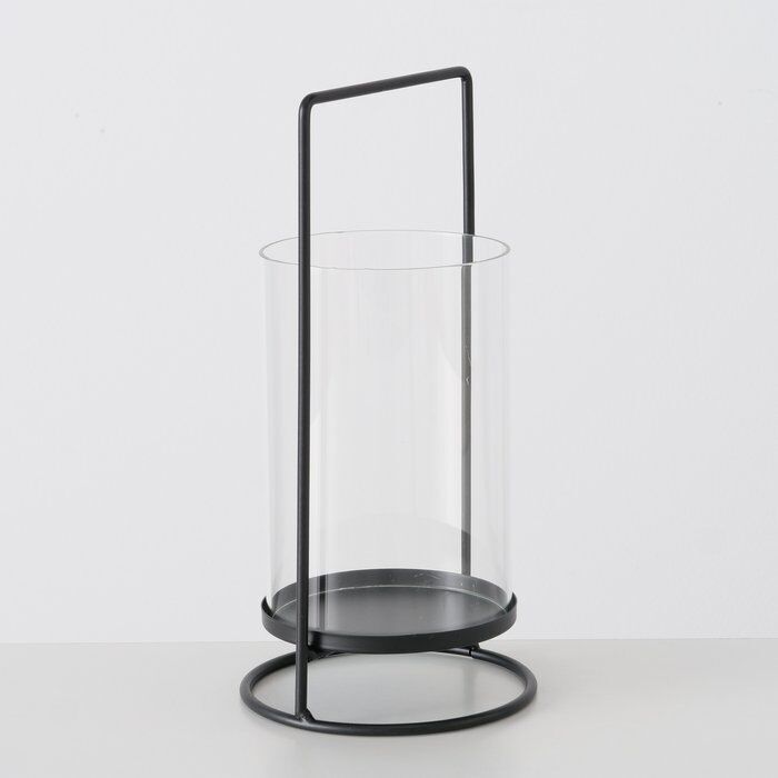 Detailbild-xuUUD3wu-large Windlicht Timko schwarz 25cm