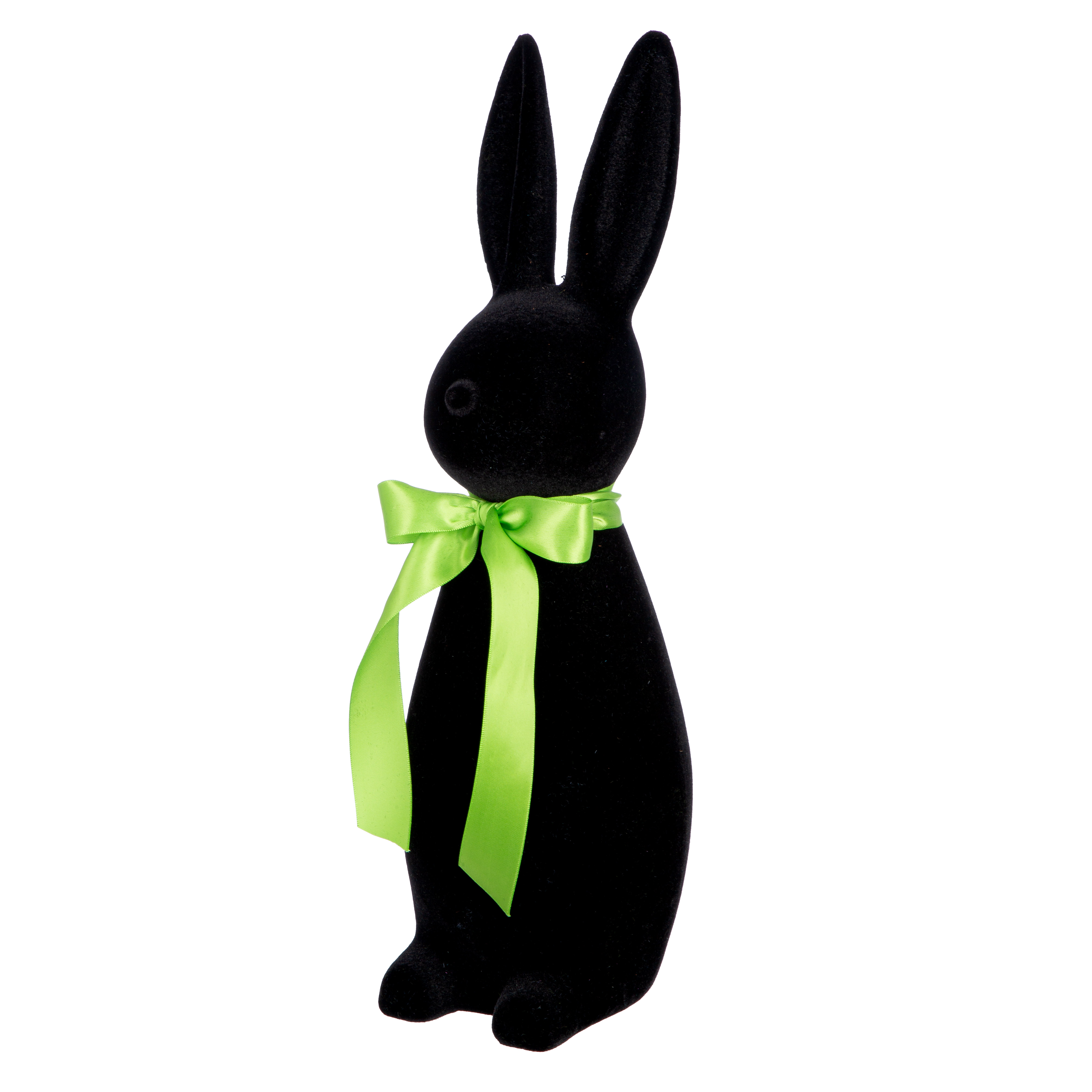 Dekofigur Hase Jimmy schwarz 41cm
