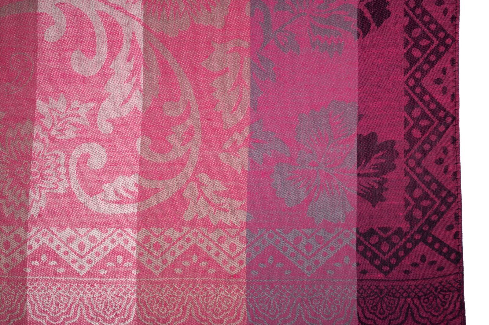 Jacquard Schal Acelya pink 154