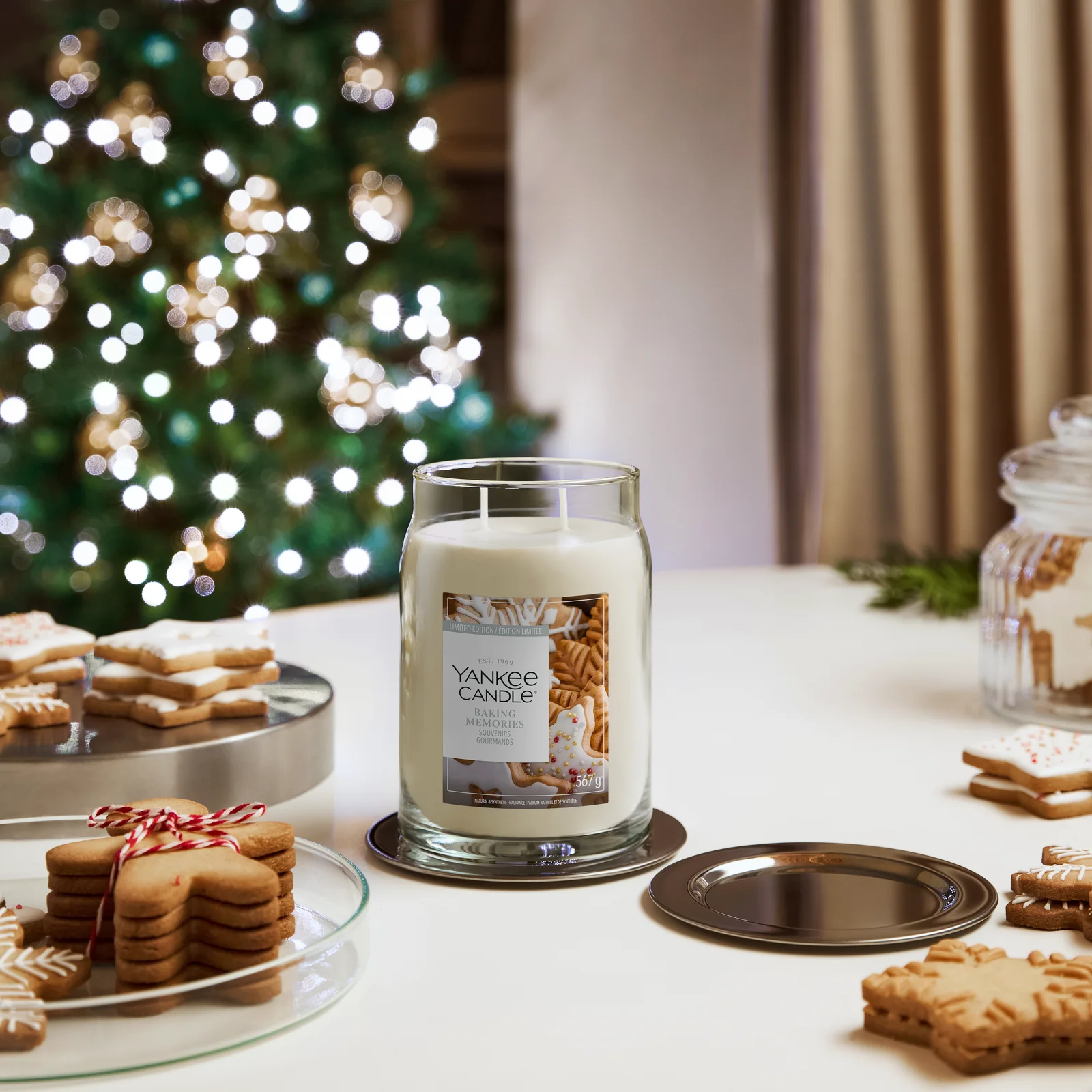 Baking Memories Signature Jar 567g 2-Docht Kerzenglas, Duftkerze, Baking Memories, Yankee Candle, 54 g