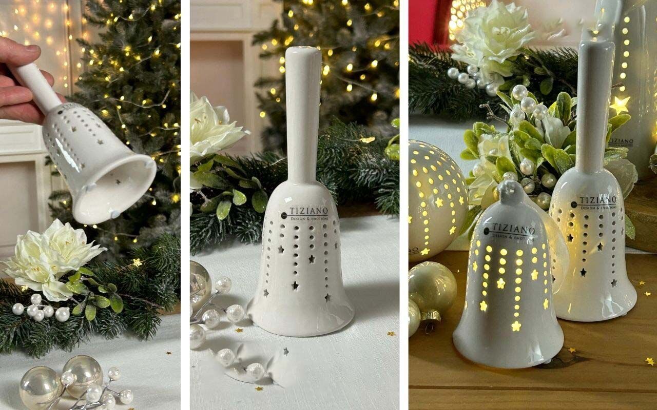 Glocke Bello Calante 9,5cm LED cremeweiß Glocke Bello Calante 9,5cm LED cremeweiß