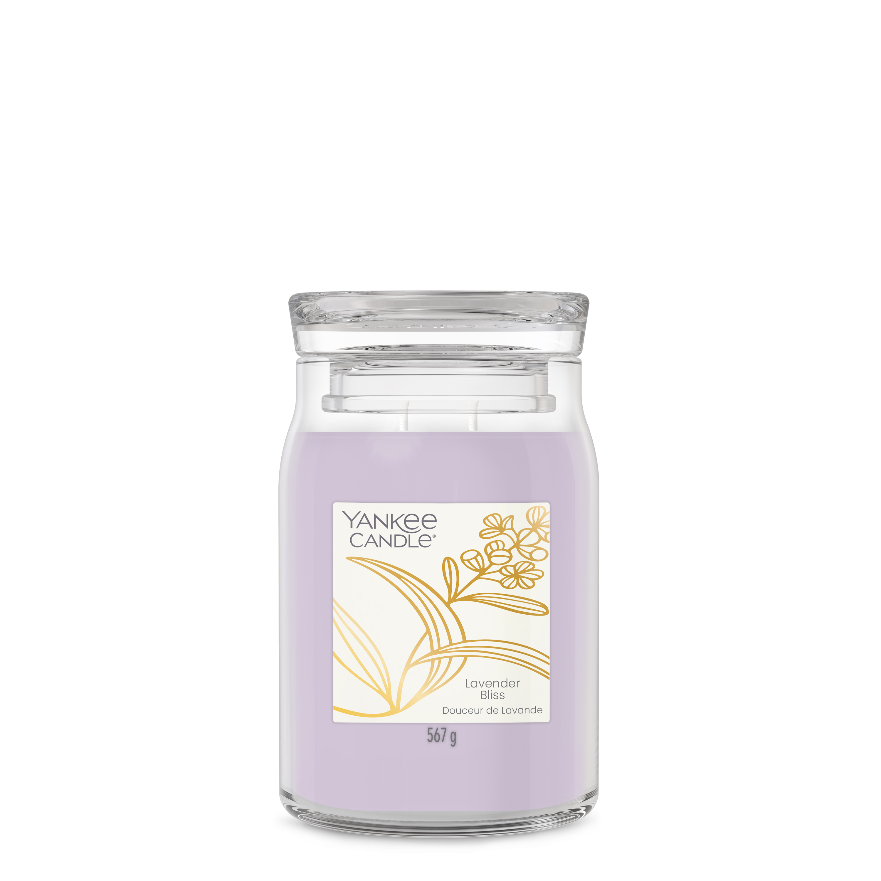 Lavender Bliss Signature Large Jar 567g 2-Docht Lavender Bliss Signature Large Jar 567g 2-Docht