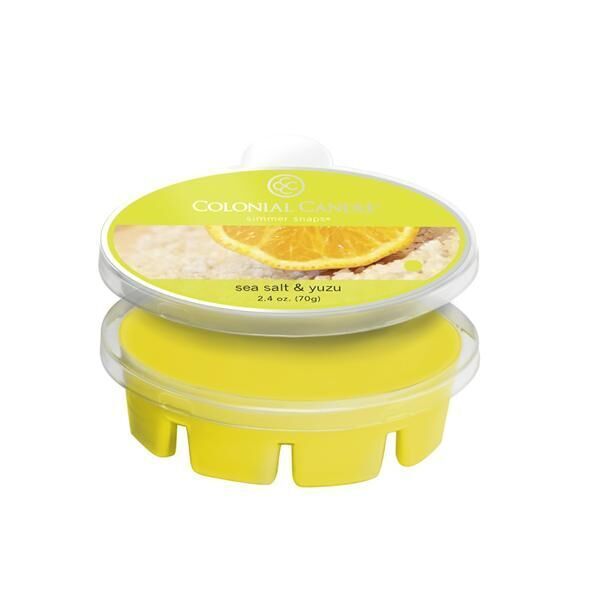 Colonial Candle Sea Salt &amp; Yuzu Simmer Snaps 70g