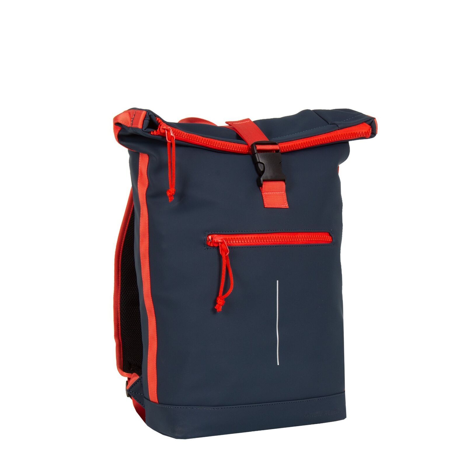 Cy5zcUbE Tim - New York Rolltop Rucksack navy/rot
