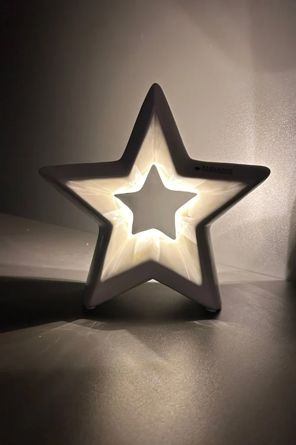 Deko Stern Brina LED 30cm Stern-Licht, Nachtlicht, Stimmungslicht, LED-Lampe, Dekorlicht