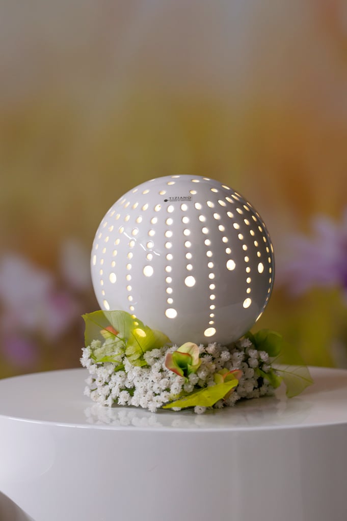 Lichtkugel Calante 8cm LED cremeweiß