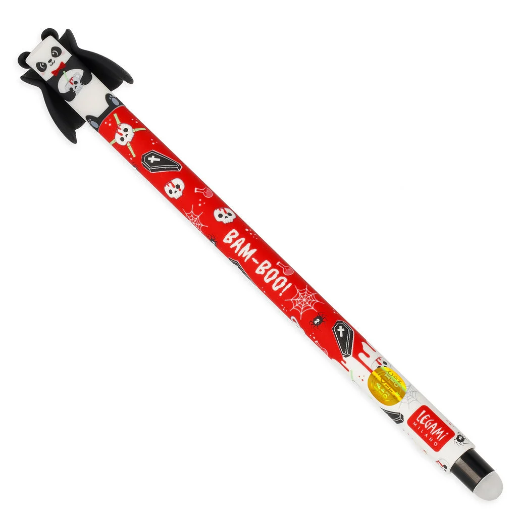 Halloween Radierbarer Gelstift Spooky Party - Erasable Pen Blind Box Kultstift, Halloween, Panda, Skelett, Punktschrift