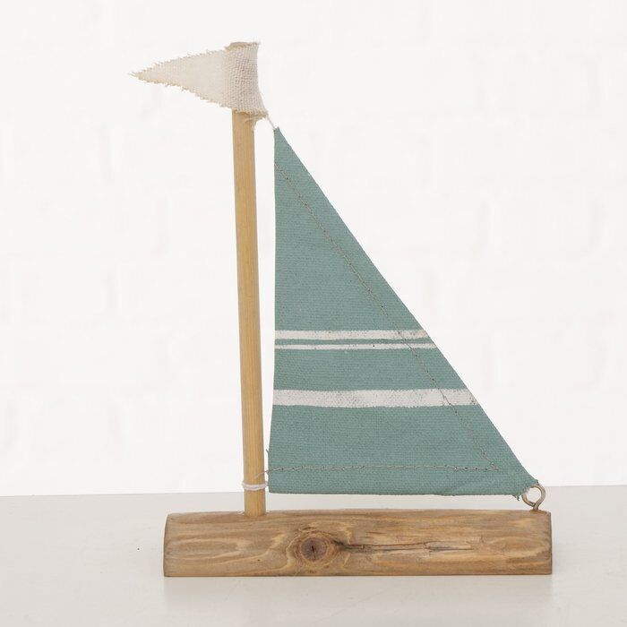 Dekoaufsteller Robinson grün 14,5cm