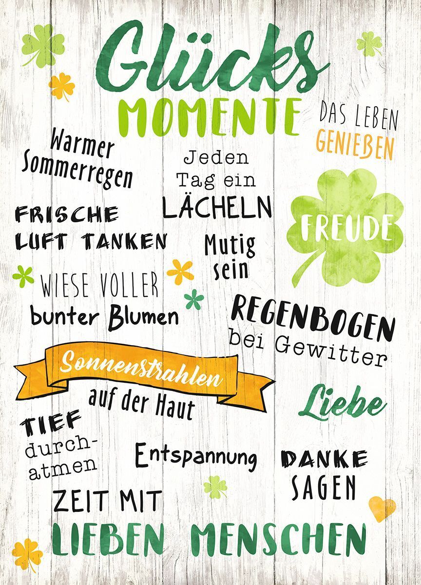 Deko Schild Glücksmomente Deko Schild Glücksmomente