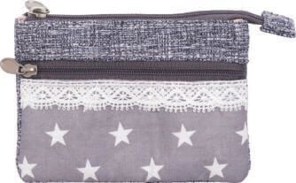 Patchwork Geldbörse (Grey 038)