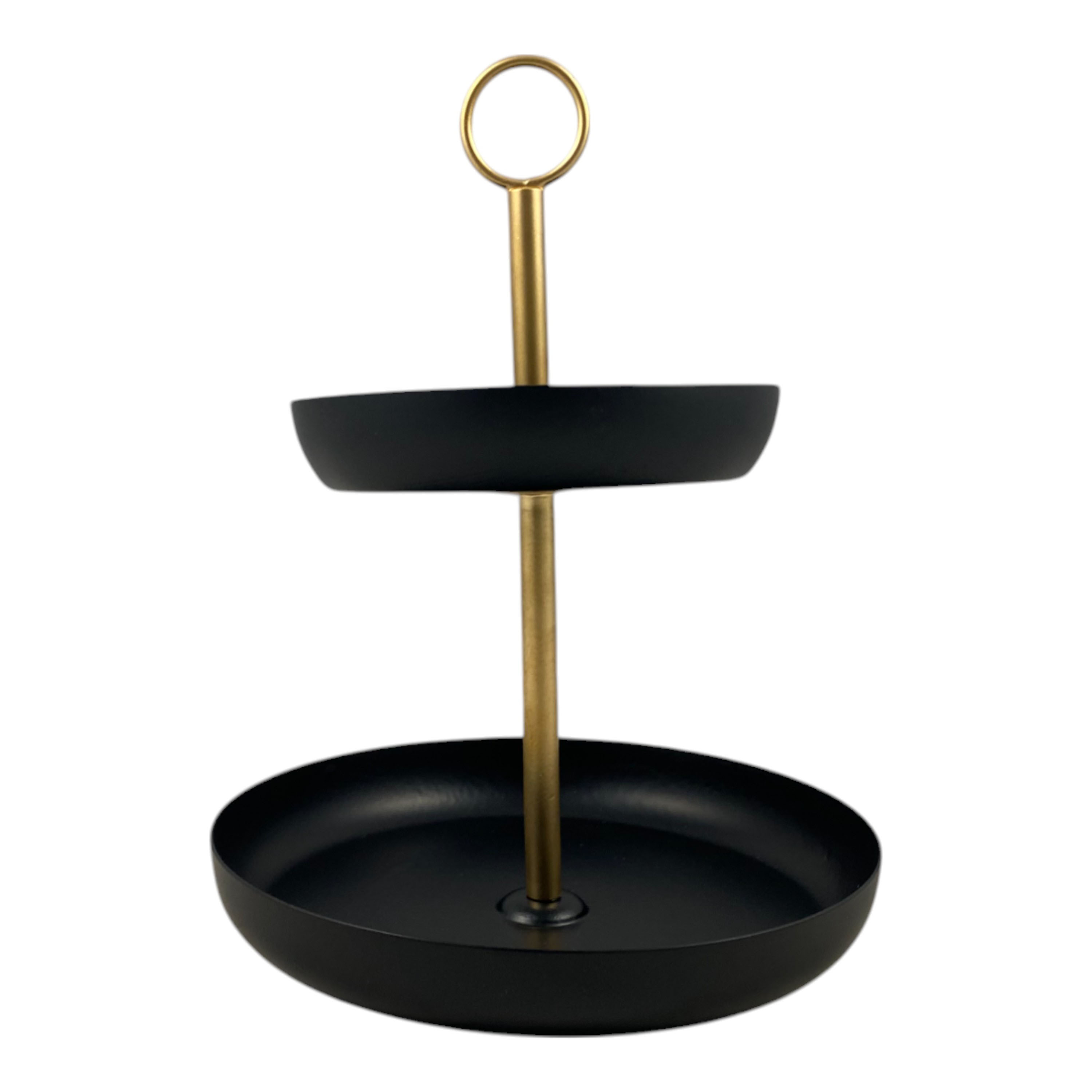 Etagere Lidy Metall schwarz Moebel