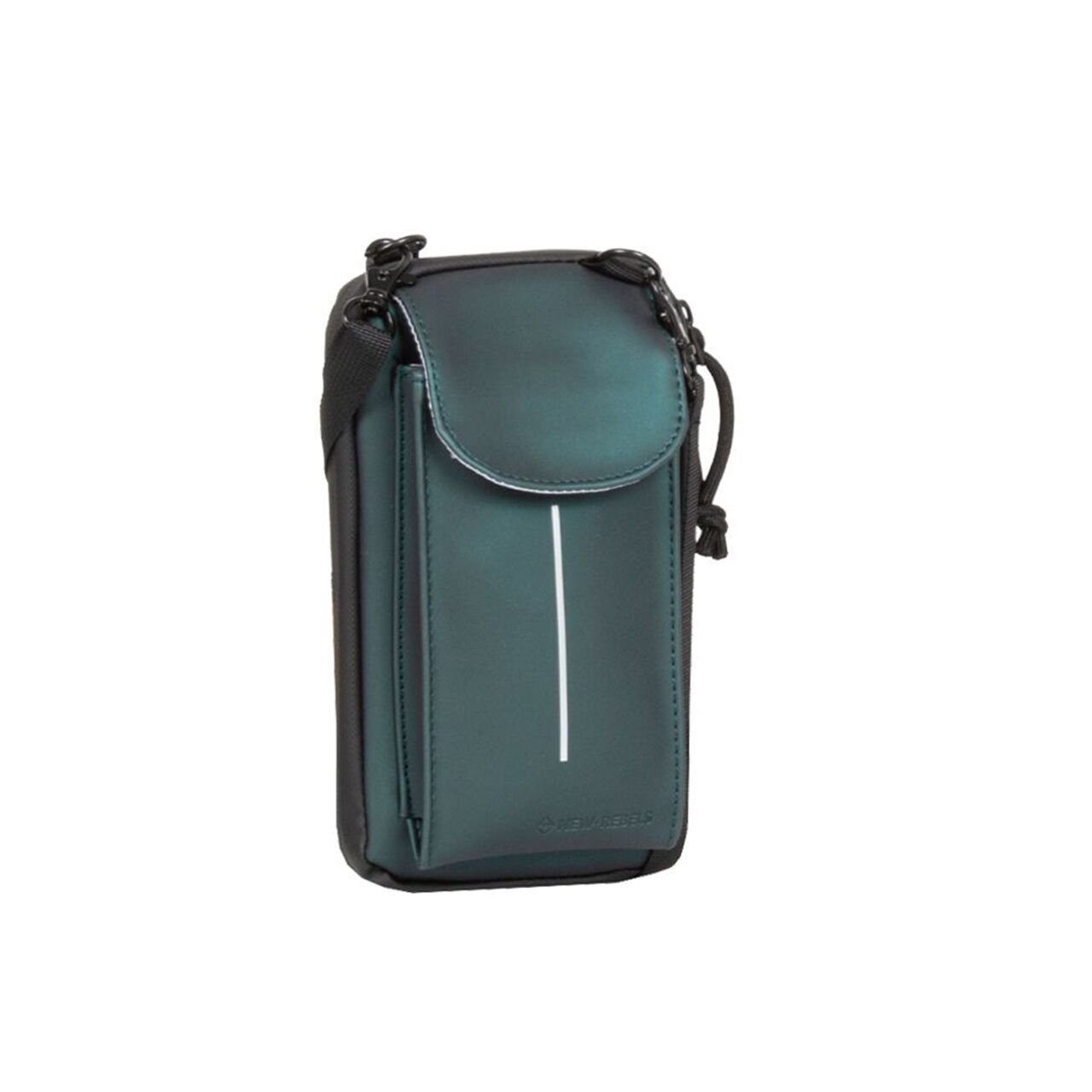 Mart - Cincinatti Handytasche mit Geldbörse grün metallic