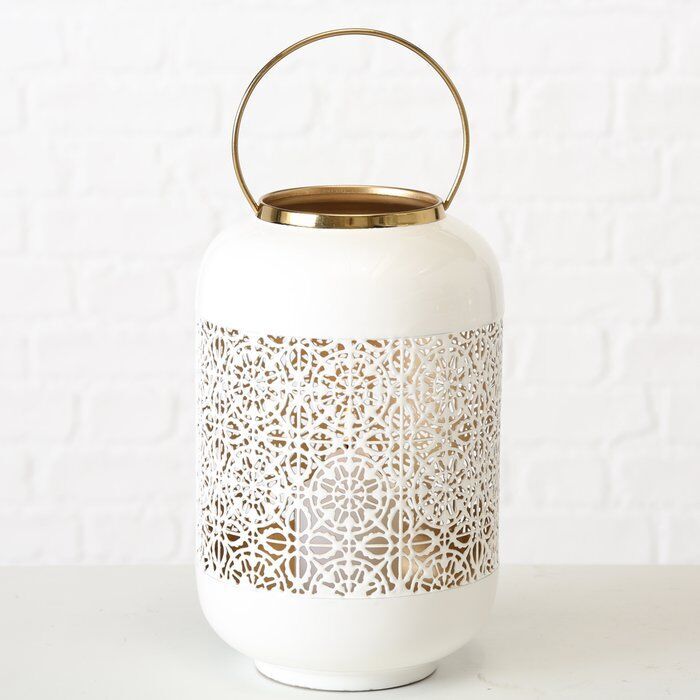 Windlicht Sami weiß 33cm