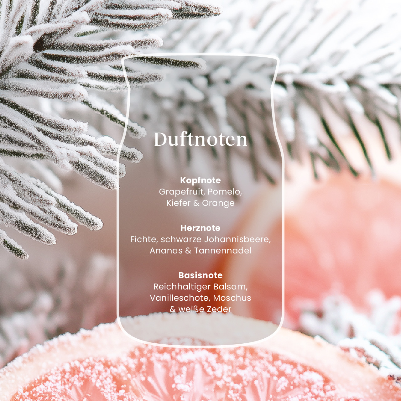 White Spruce & Grapefruit 110g White Spruce & Grapefruit 110g