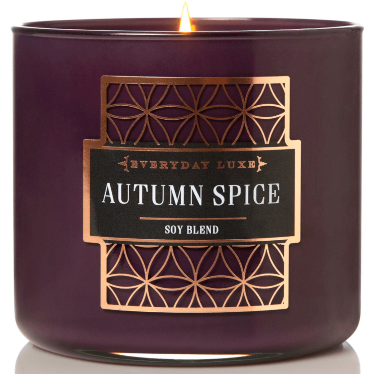 Duftkerze Holzdocht Autumn Spice Purple - 411g