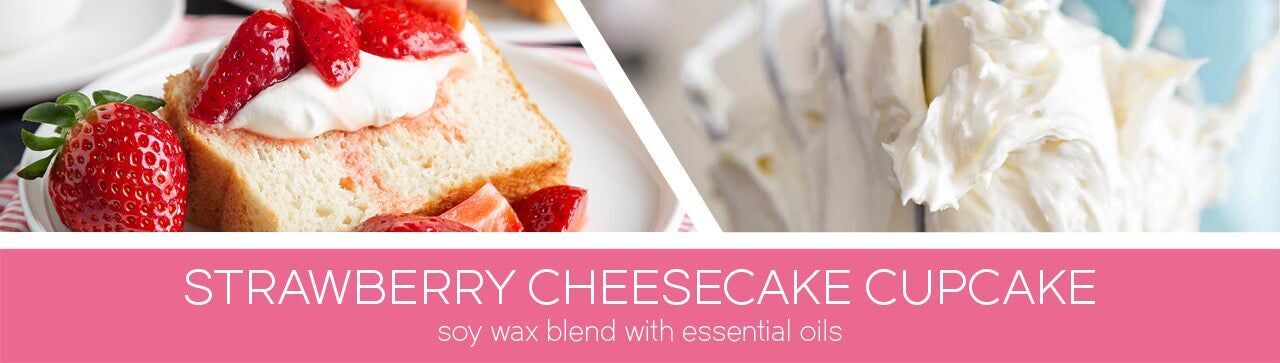 Strawberry Cheesecake Cupcake 411g (3-Docht)